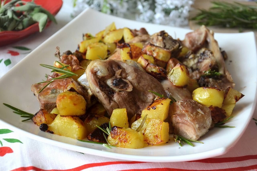 agnello al forno